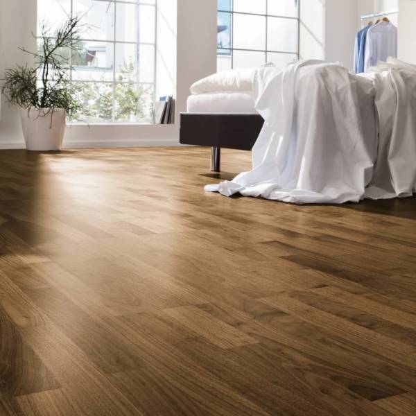 Parquet 3 plis noyer americain