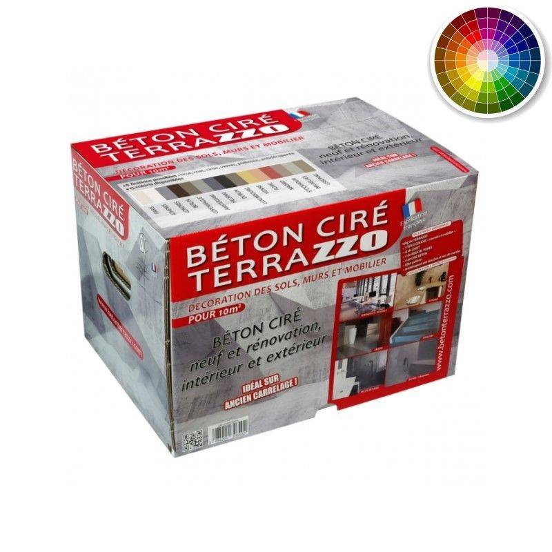 Achat kit béton ciré Terrazzo Paris livraison France entière