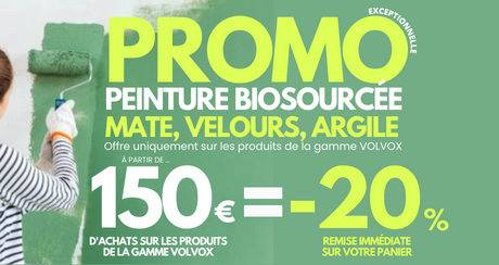 Des peintures écologiques en promotion cet été, nombreuses couleurs disponibles
